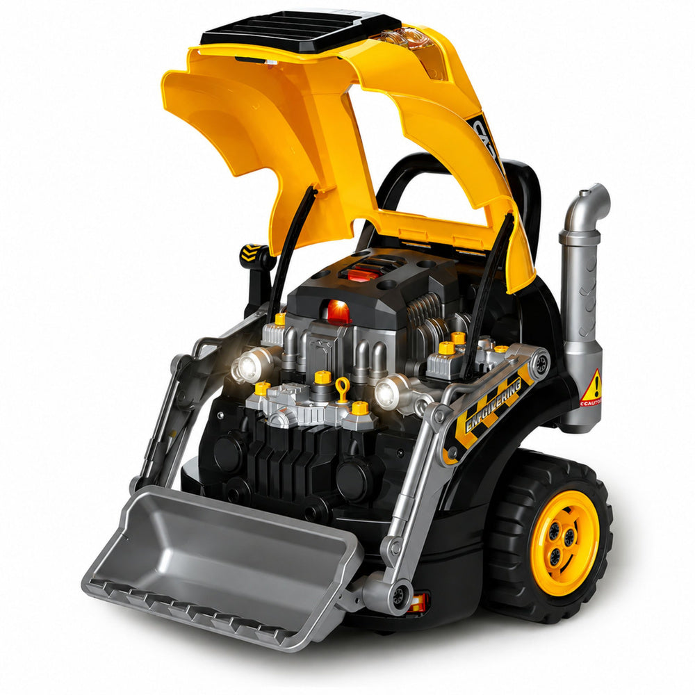 Bulldozer Excavator To Disassemble Little Handyman Lights Sounds Steam