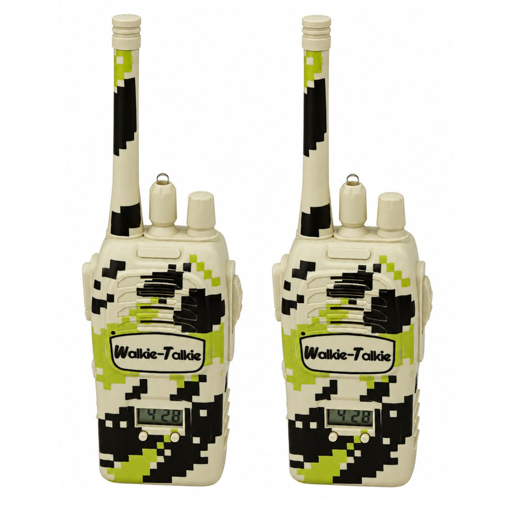 Military Walkie Talkies USB Range 200M Khaki 2 pcs.