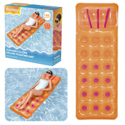 Inflatable Mattress for Swimming Pool Orange Bestway 43015