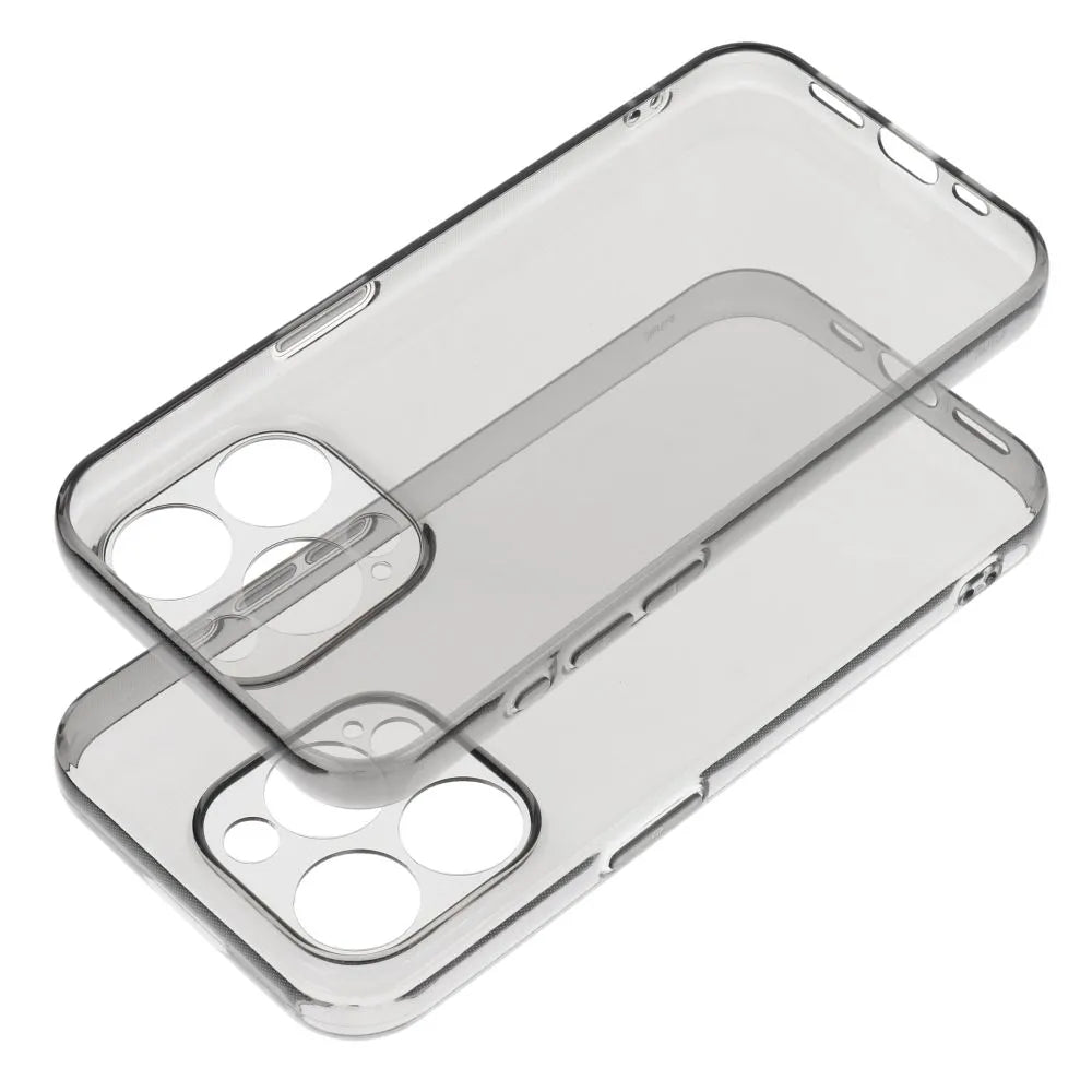 1.5mm BOX PREMIUM ovitek za iPhone 13 črna prozorna