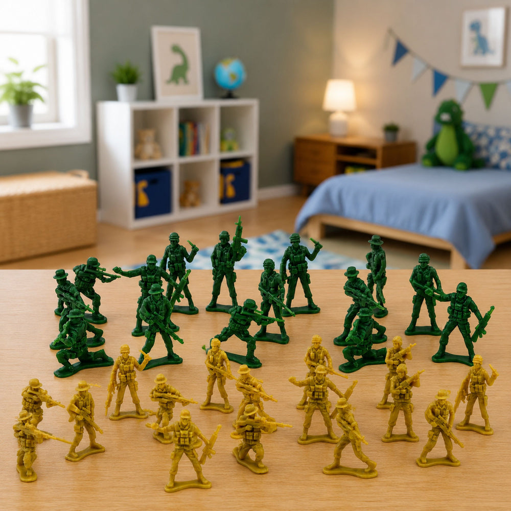 Military Set Military Soldiers Army Soldier Figures 72 pcs.