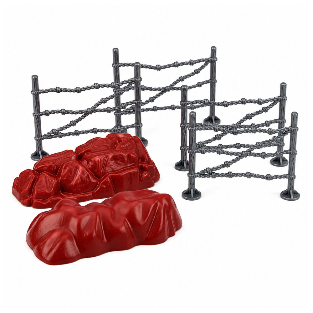 Military Set Soldiers Helicopter Vehicles Base 58 pcs.