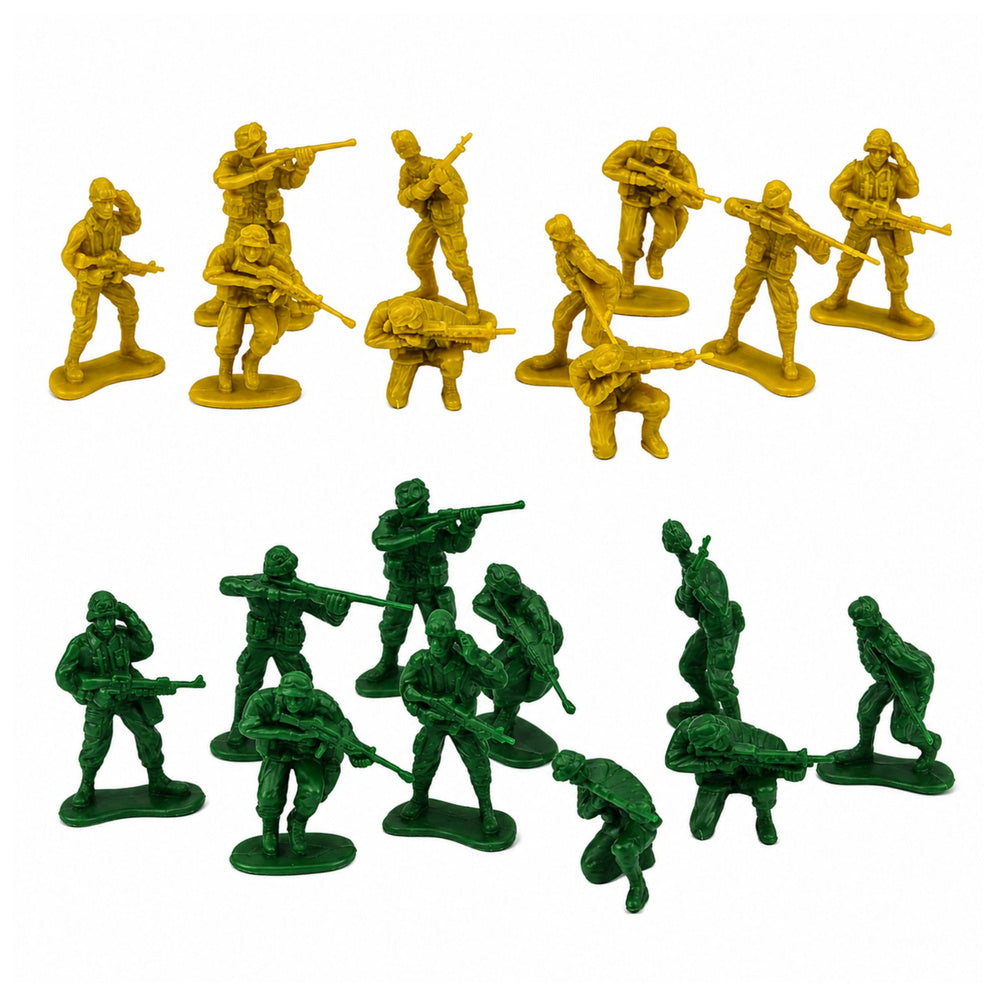 Military Set Soldiers Vehicles Military Base Tower Figures 46 pcs.