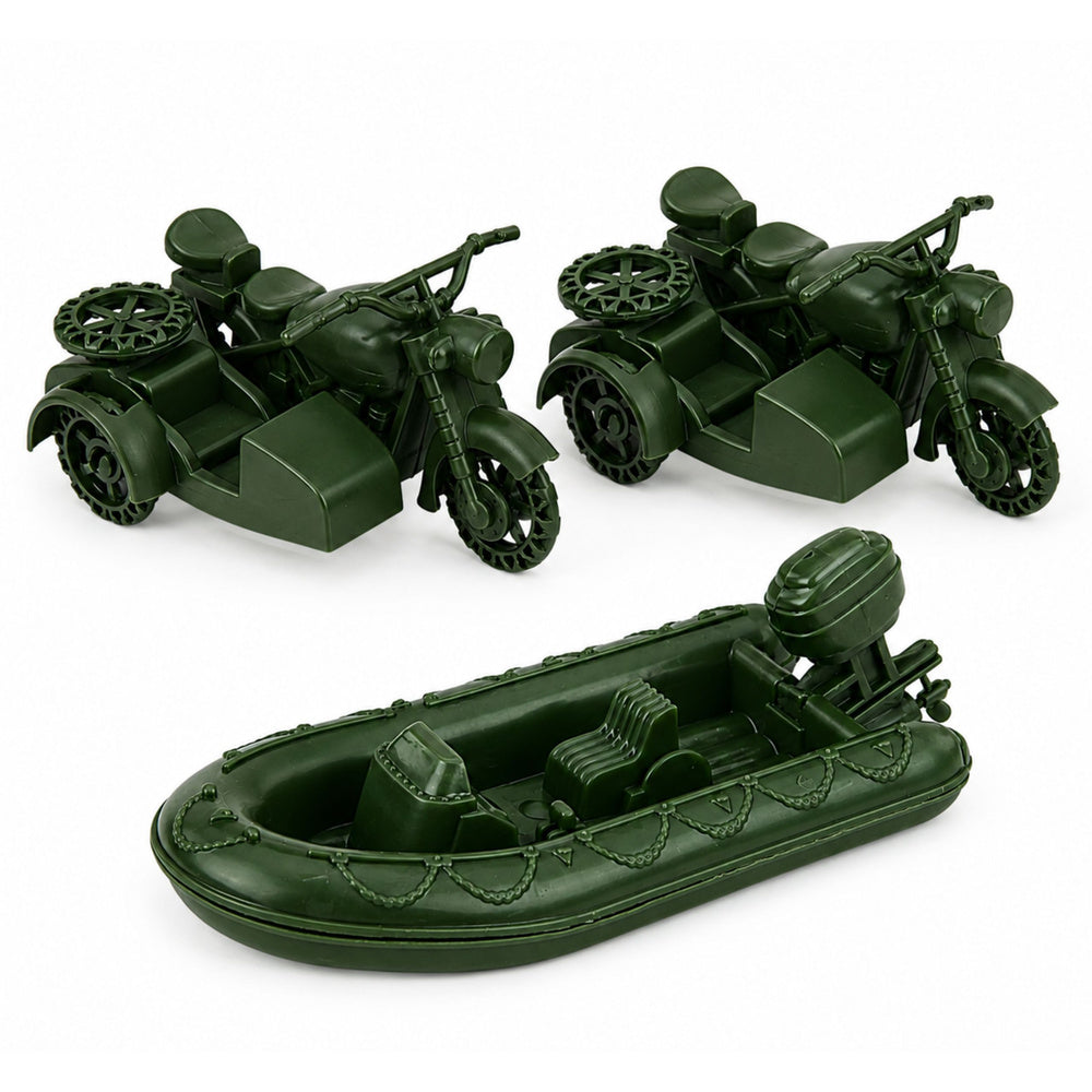Military Set Soldiers Vehicles Military Base Tower Figures 46 pcs.