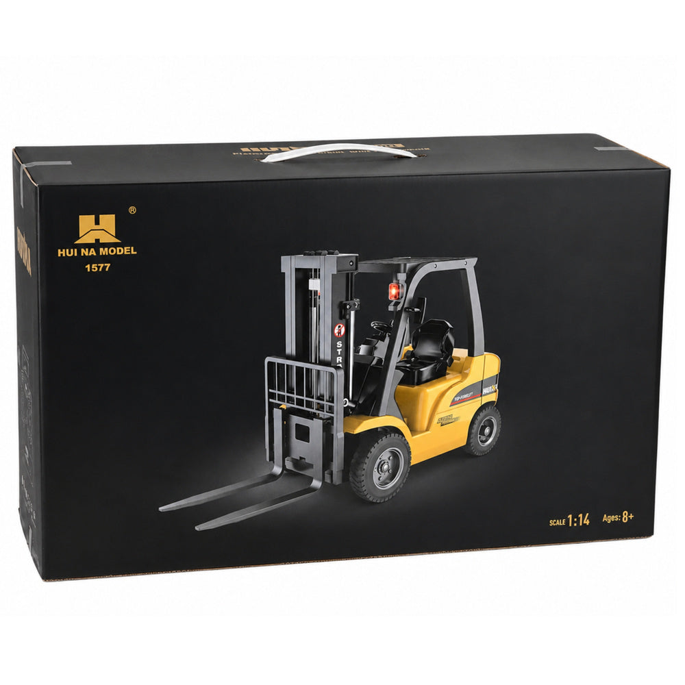 Huina 1577 1:14 Large Remote Controlled Forklift RC Pallet Grabber