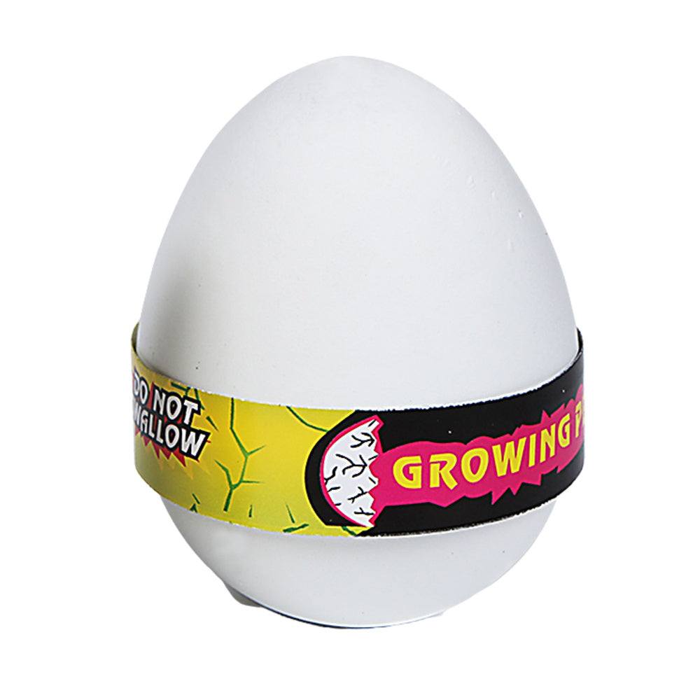 Magic Egg Hatching Dinosaur in Water Egg White 6.5 CM