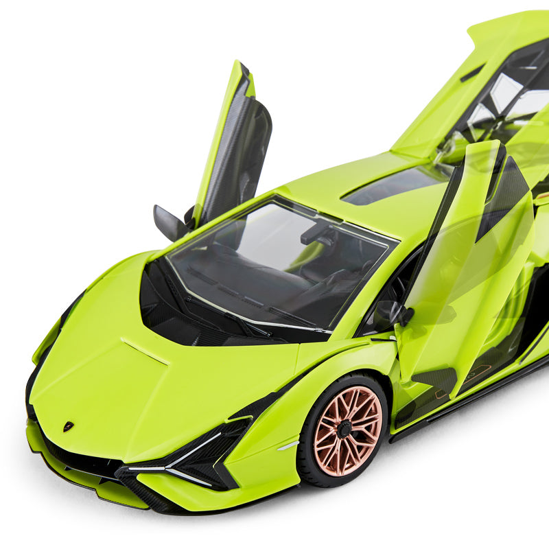 Licencirani auto na daljinsko upravljanje  Lamborghini Sian 1:18 RASTAR - zeleni