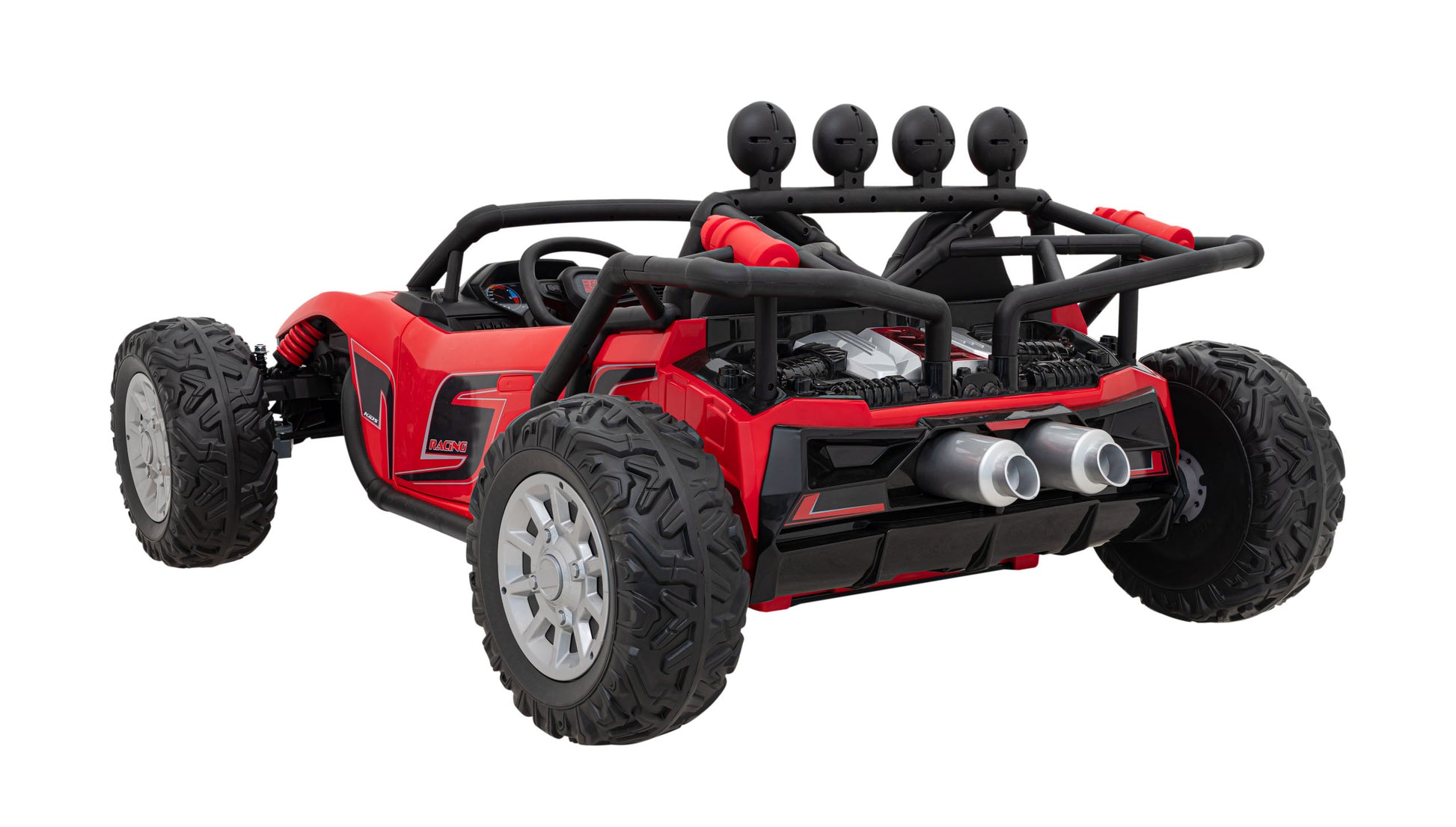 Buggy na akumulator Racing 5 - dvosjed - crveni