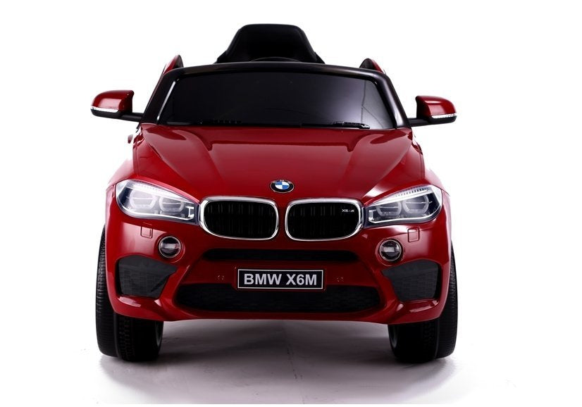 Licencirani auto na akumulator BMW X6 - crveni/lakirani