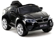Licencirani auto na akumulator BMW X6 - crni/lakirani
