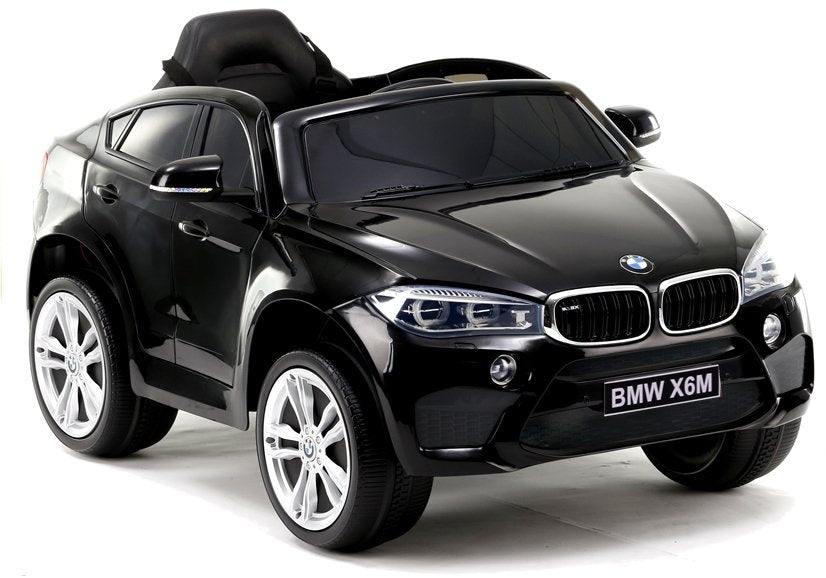 Licencirani auto na akumulator BMW X6 - crni/lakirani