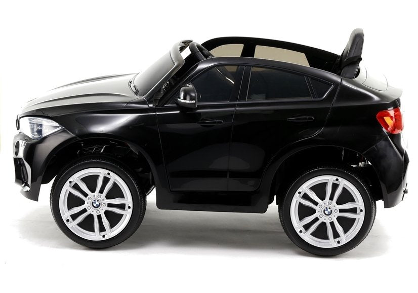 Licencirani auto na akumulator BMW X6 - crni/lakirani