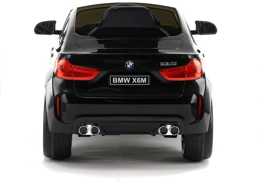 Licencirani auto na akumulator BMW X6 - crni/lakirani