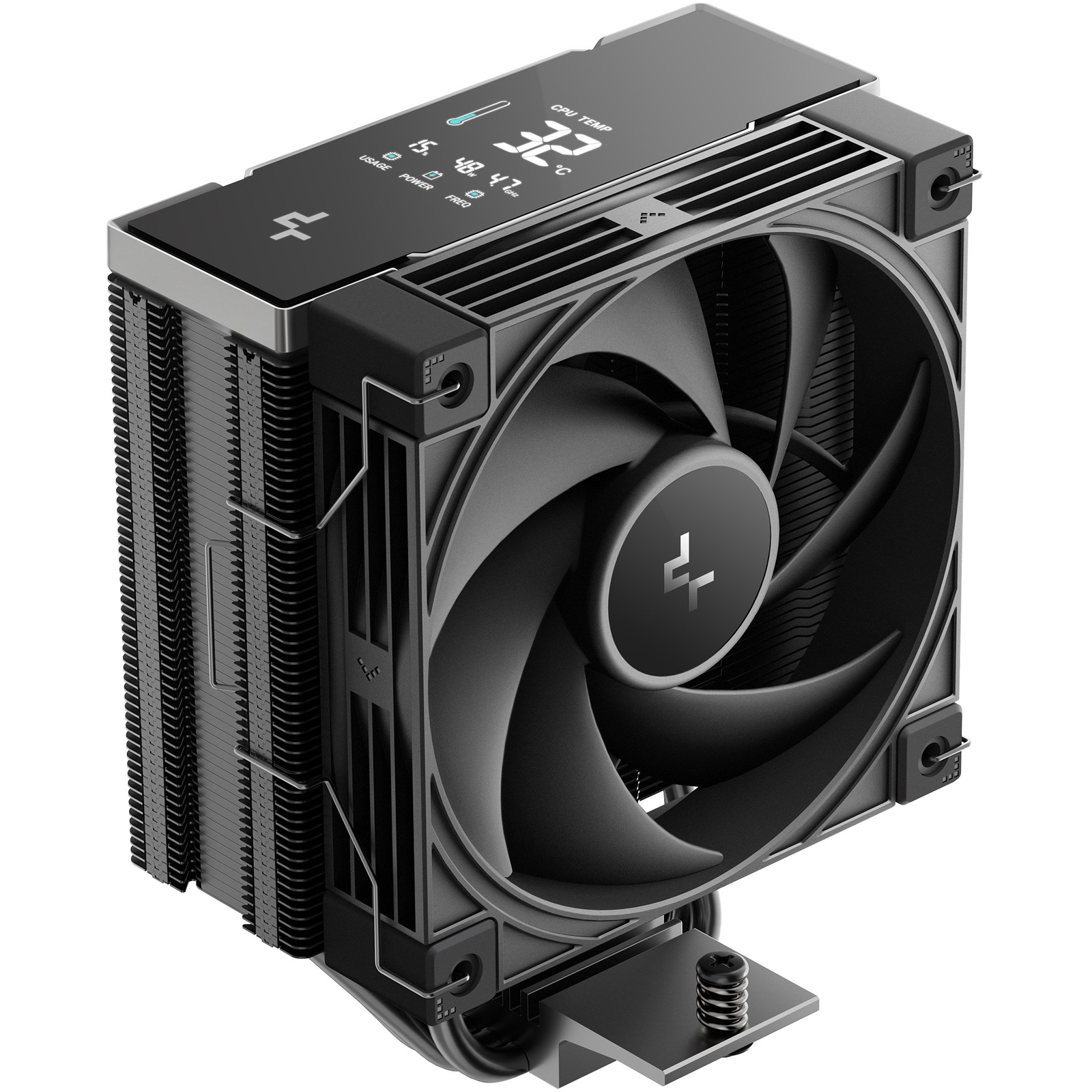 DeepCool AK400 G2 Digital NYX Procesor Zračno hlađenje 12 cm Crno 1 kom