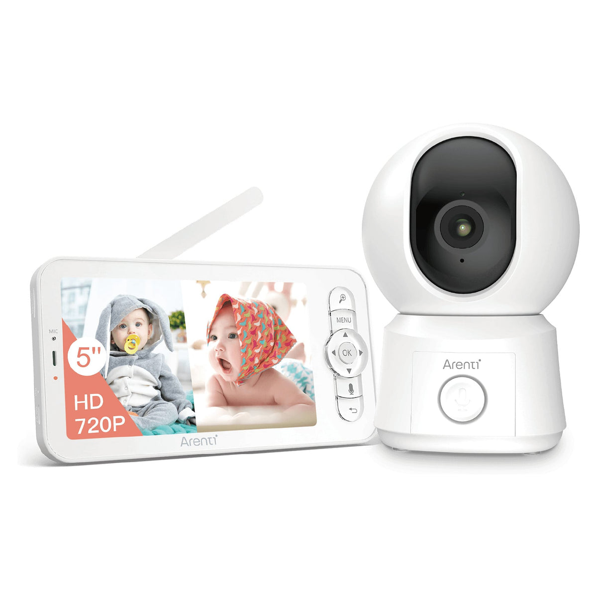 Arenti AInanny B2 Kit 2MP/1080p Wi-Fi baby monitor s LCD zaslonom