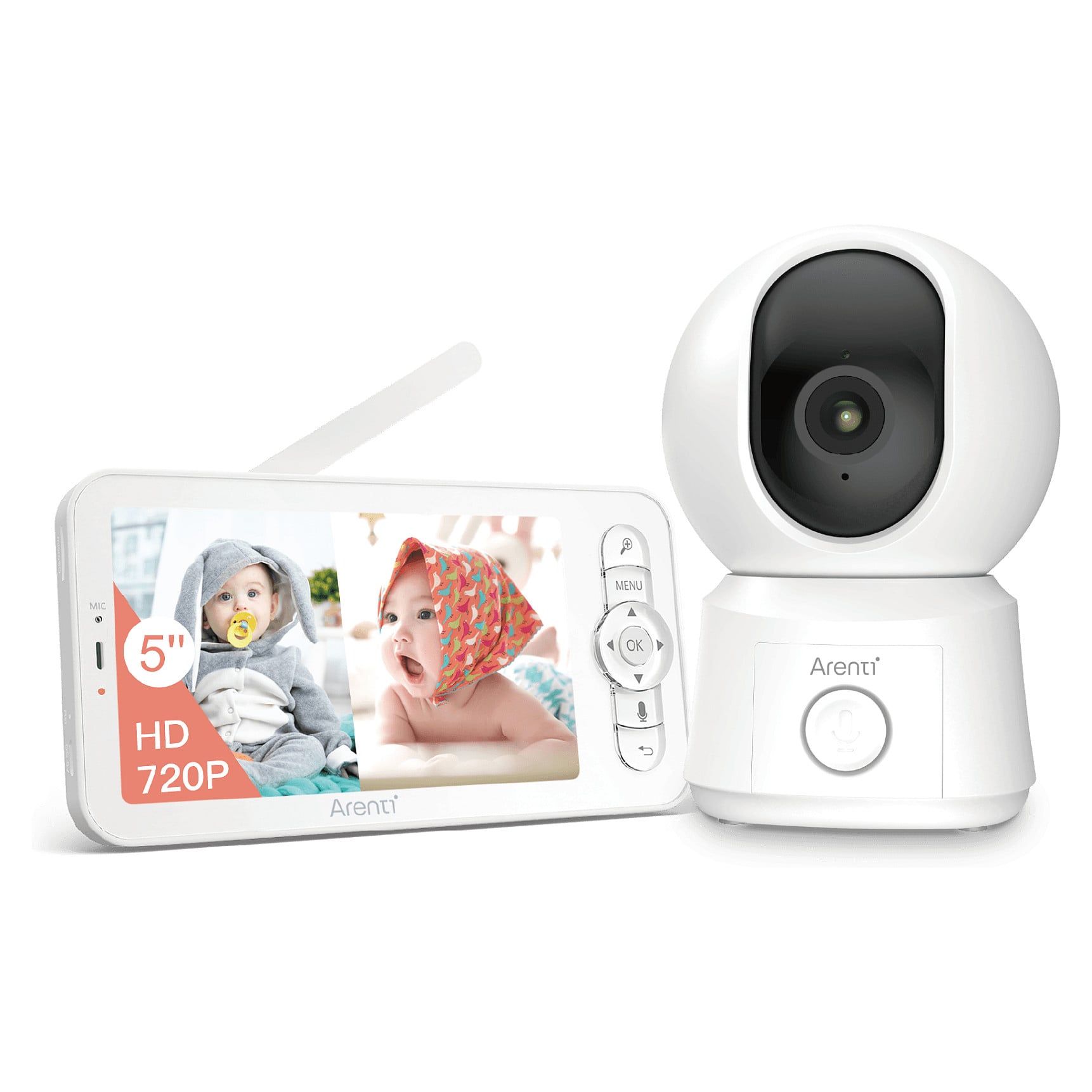 Arenti AInanny B2 Kit 2MP/1080p Wi-Fi baby monitor s LCD zaslonom