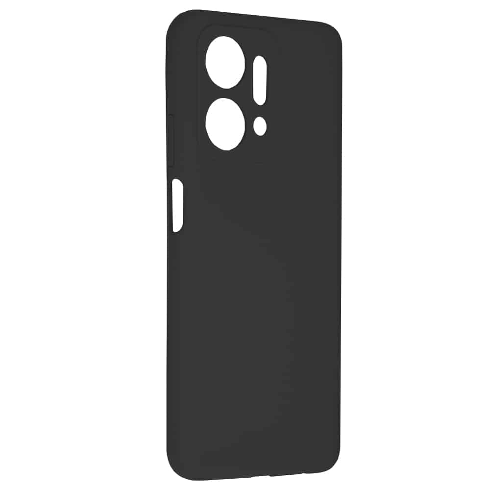 Techsuit Soft Edge Silicone ovitek za Honor X7a črn