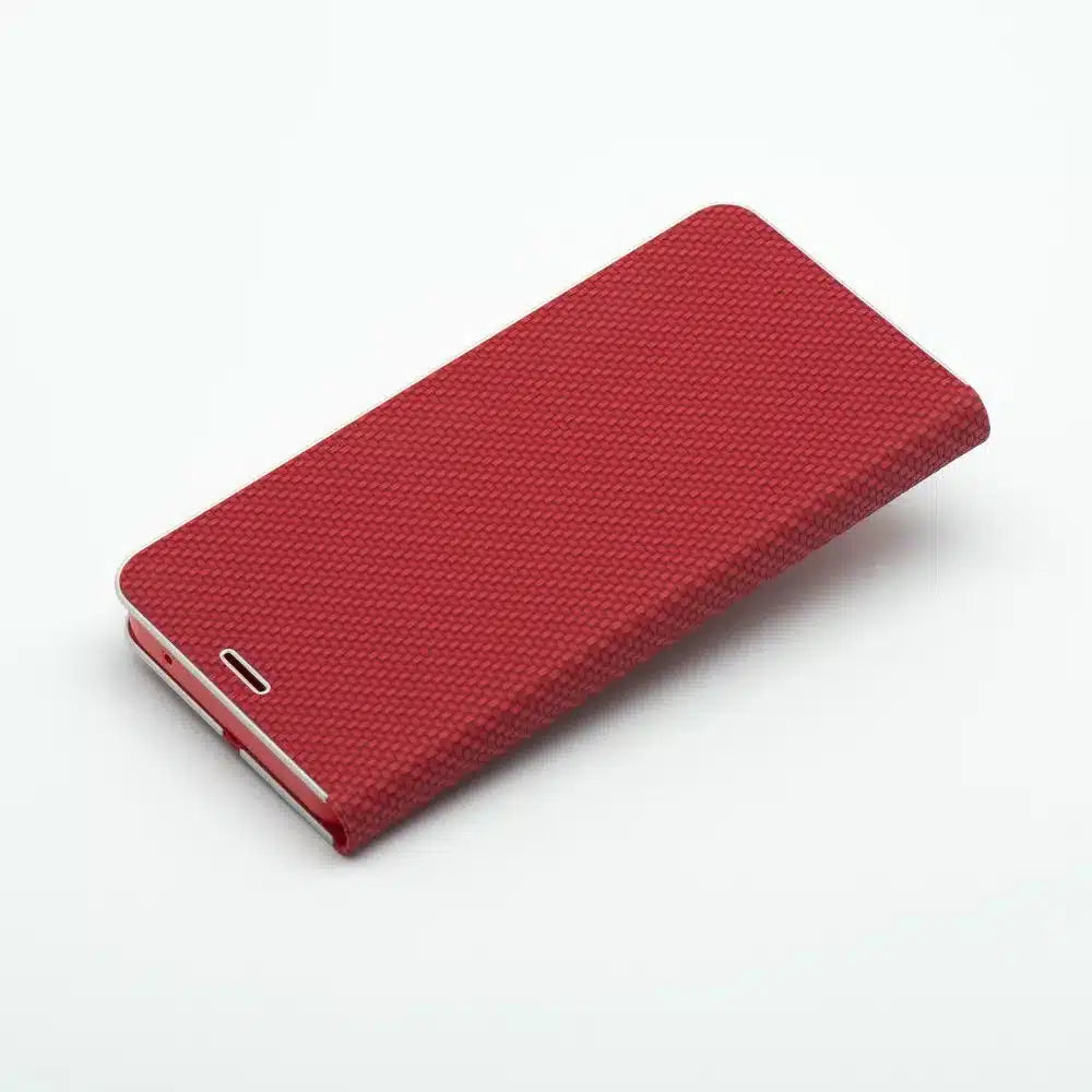 LUNA Book Carbon etui za SAMSUNG GALAXY A16 5G rdeč