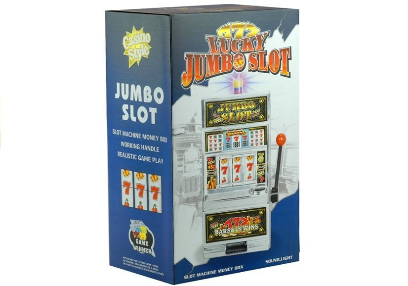 Big Slot Machine Casino With Sounds Money Bank