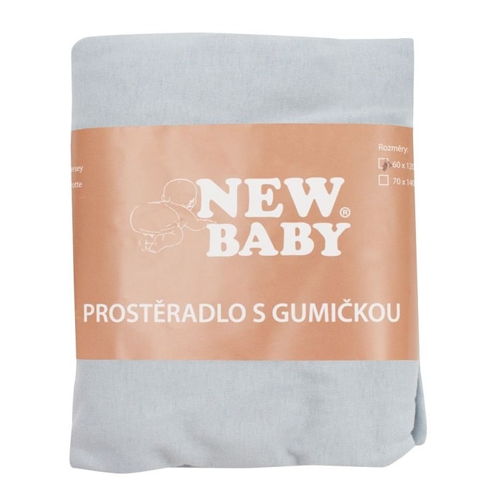 New Baby pamučna plahta s gumom