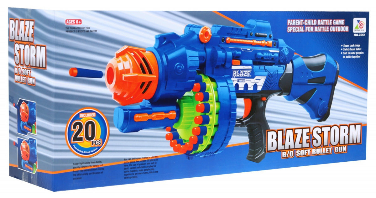 Blaze Storm Rifle Blue