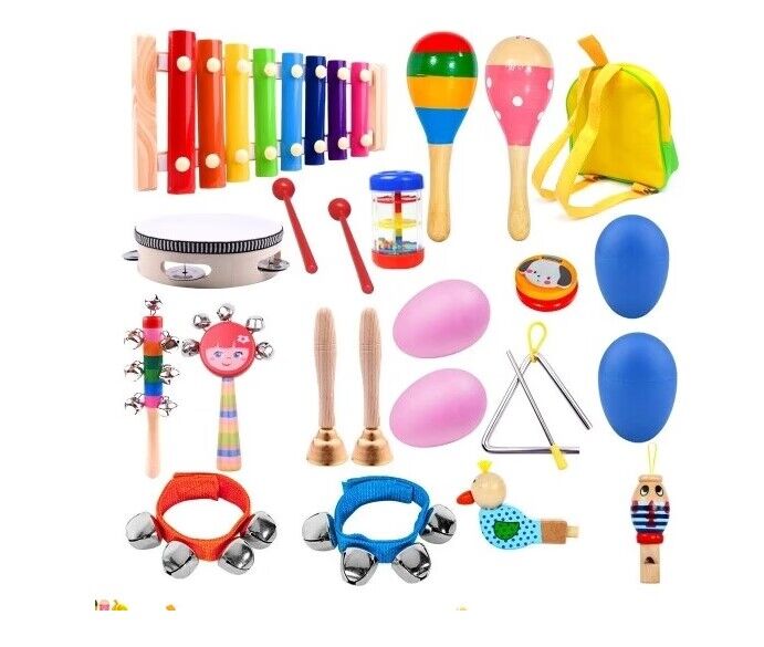 Veliki set drvenih instrumenata za potpunu zabavu - music