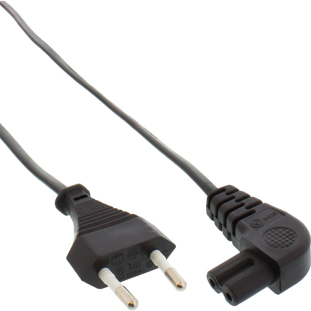 InLine 16754D strujni kabel Crno 10 m CEE7/16 C7 spoj