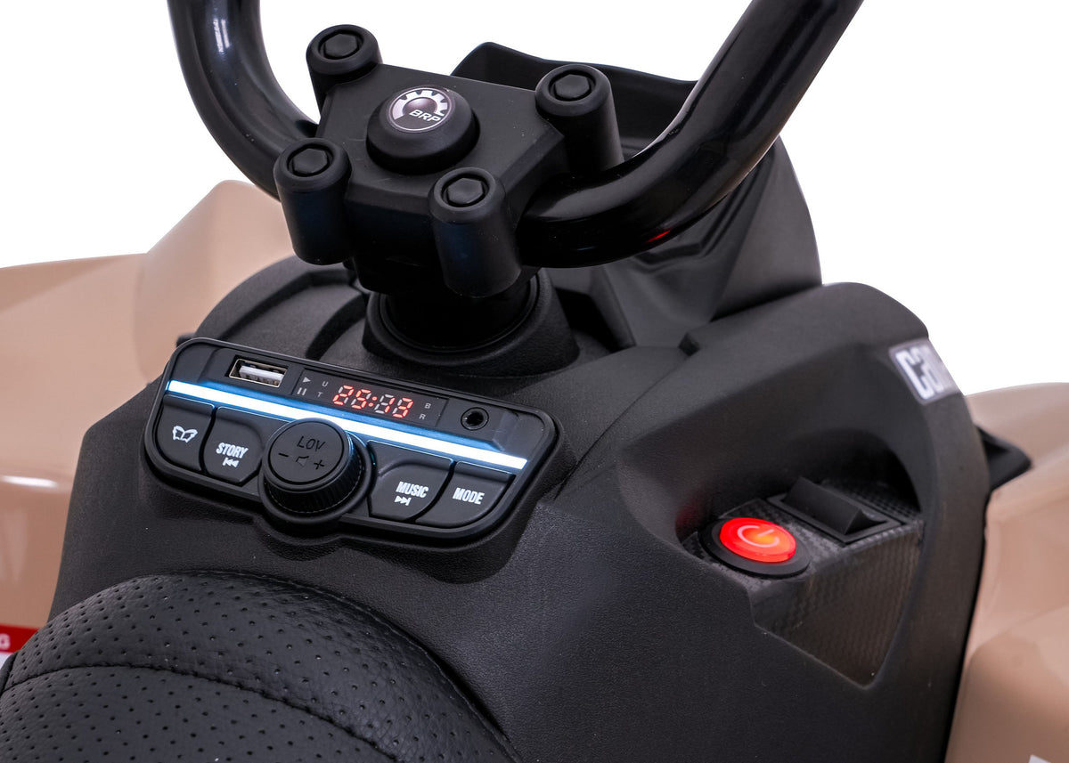 Quad na akumulator Maverick ATV - Bež
