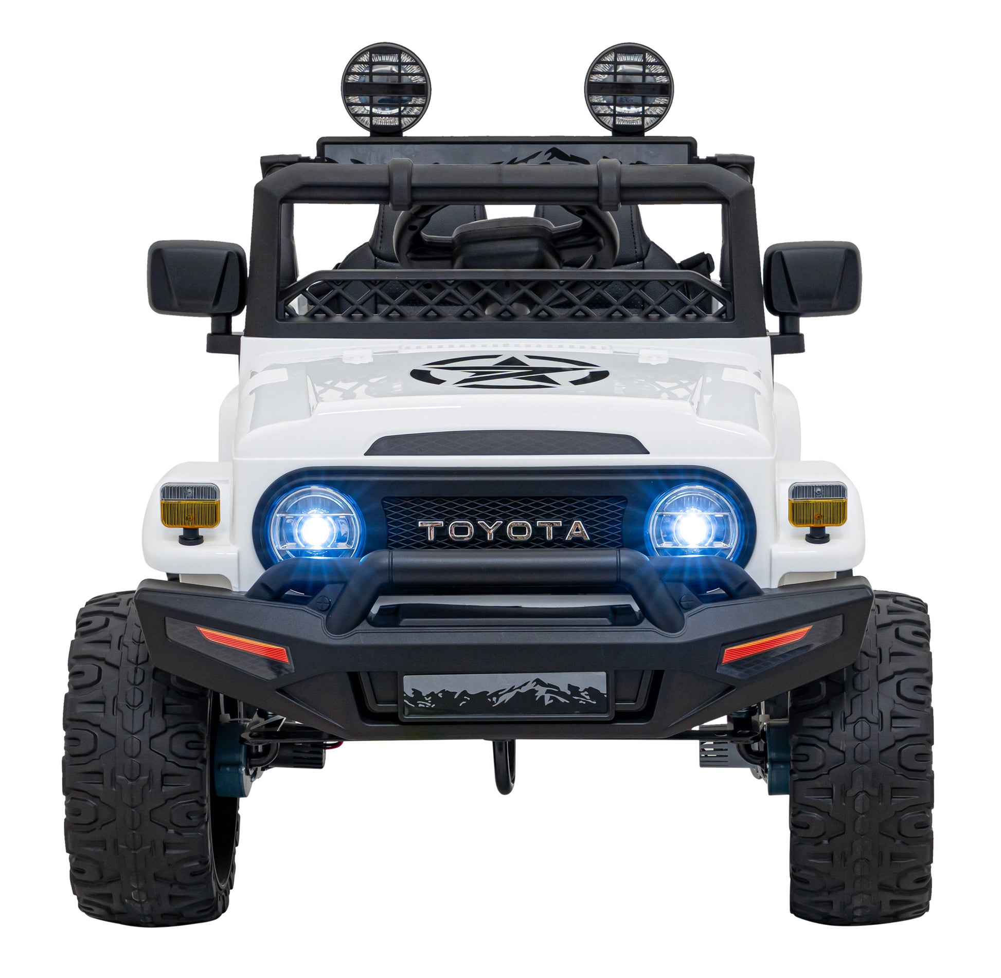 Licencirani auto na akumulator Toyota FJ Cruiser 4x4 - bijeli