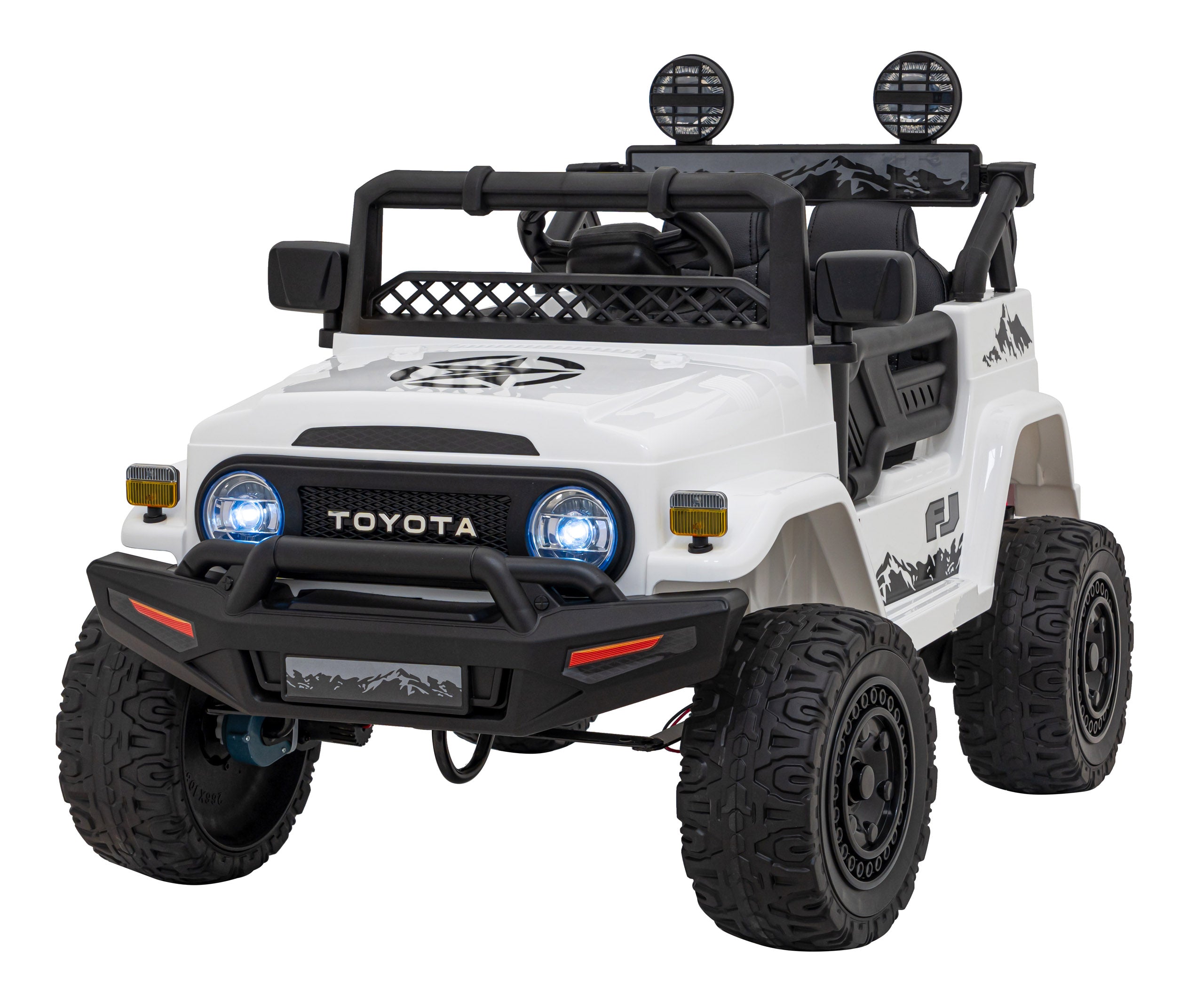 Licencirani auto na akumulator Toyota FJ Cruiser 4x4 - bijeli