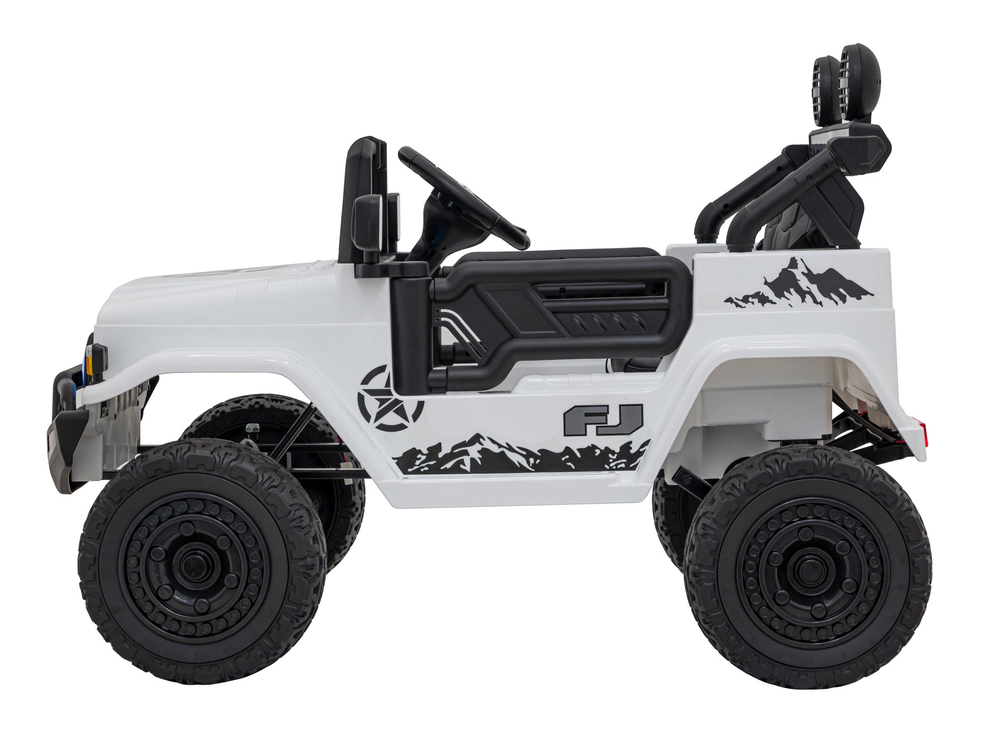 Licencirani auto na akumulator Toyota FJ Cruiser 4x4 - bijeli