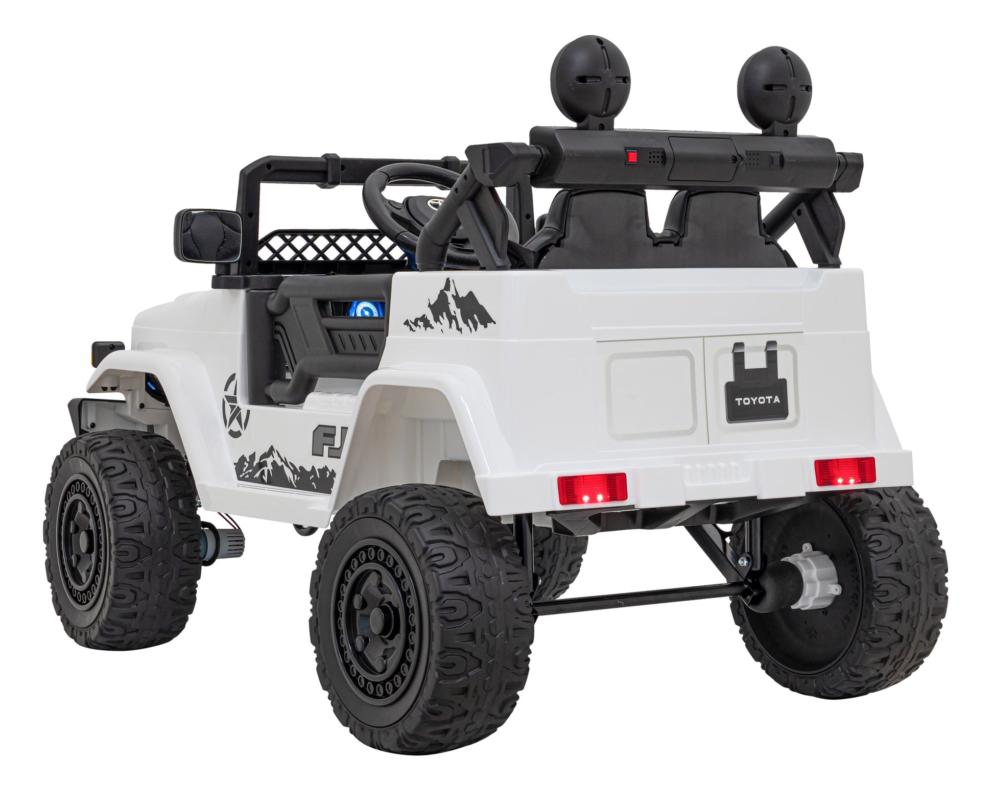Licencirani auto na akumulator Toyota FJ Cruiser 4x4 - bijeli