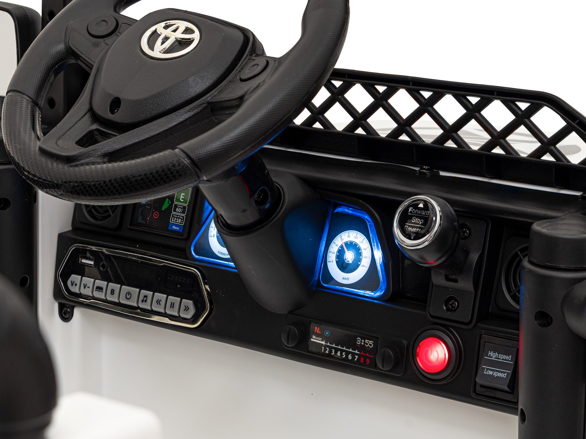Licencirani auto na akumulator Toyota FJ Cruiser 4x4 - bijeli