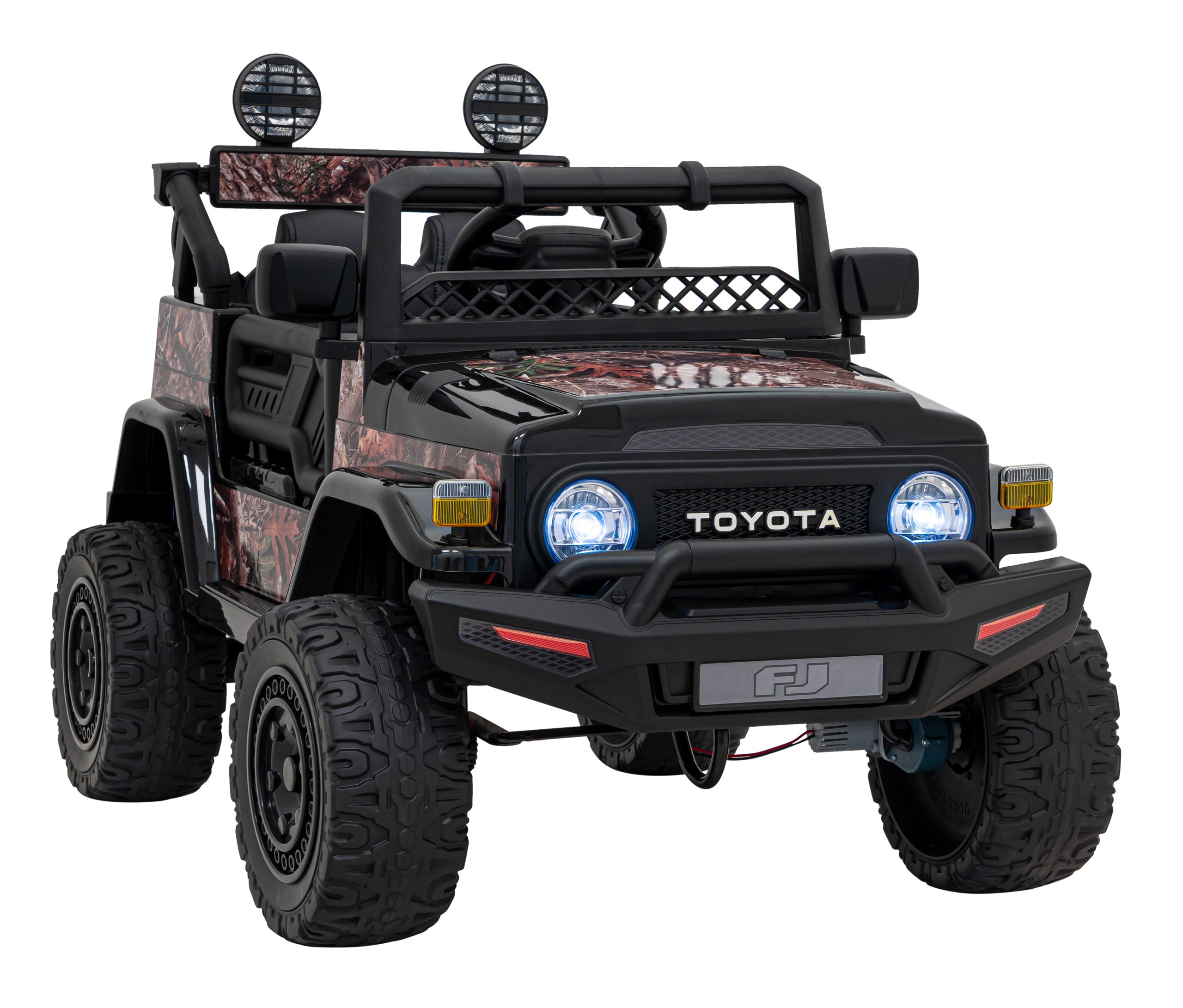Licencirani auto na akumulator Toyota FJ Cruiser - crni