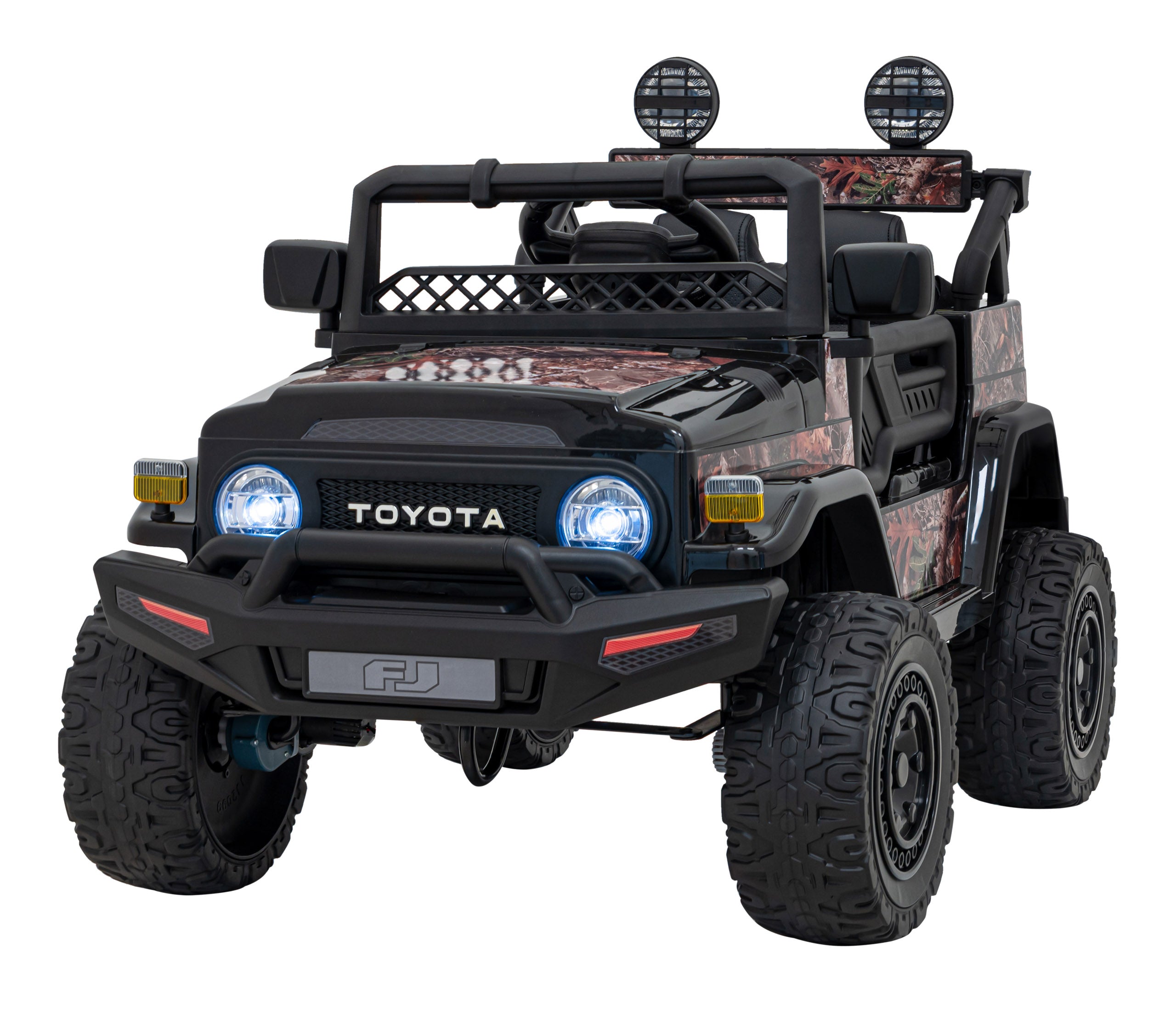 Licencirani auto na akumulator Toyota FJ Cruiser - crni