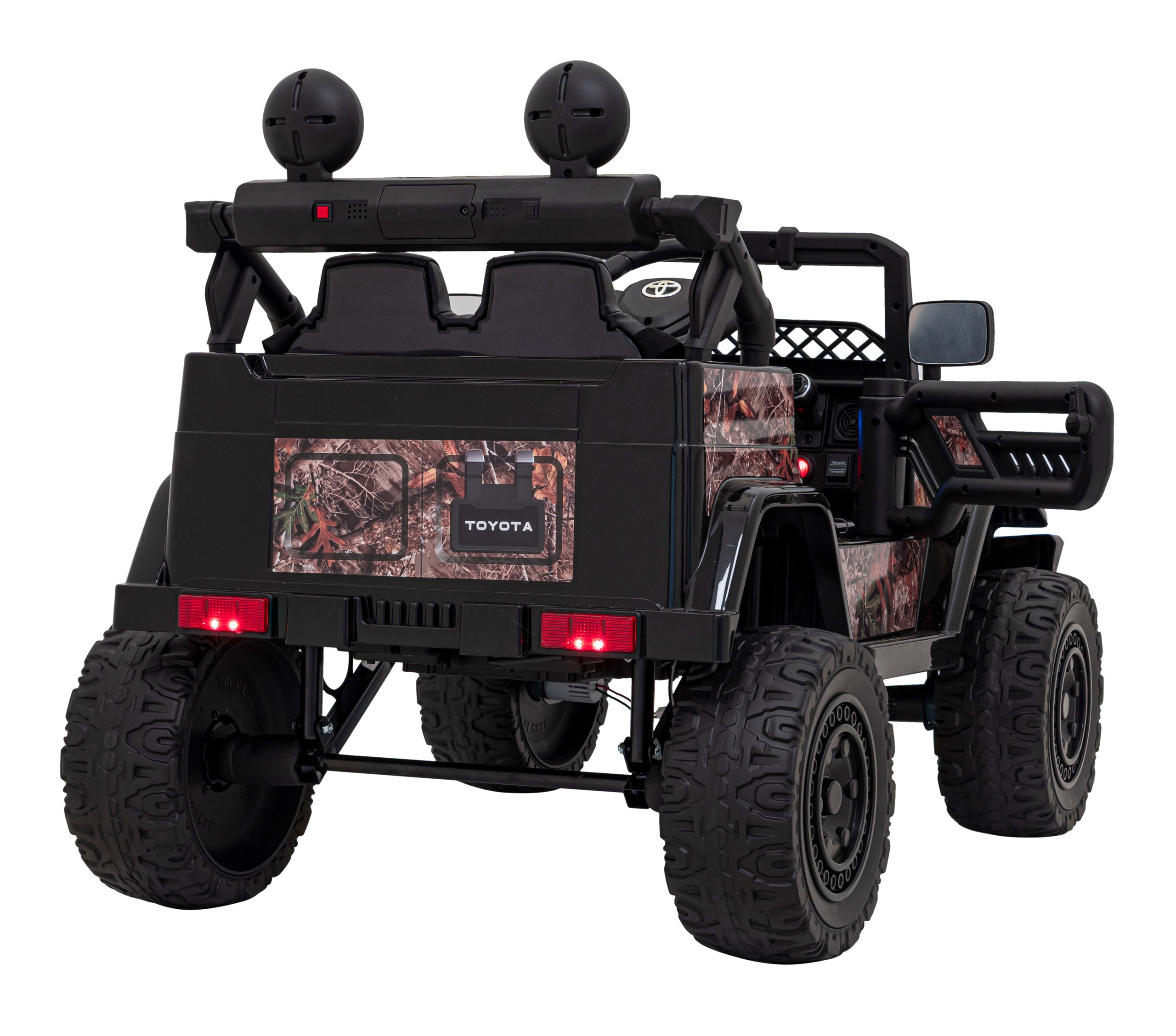 Licencirani auto na akumulator Toyota FJ Cruiser - crni