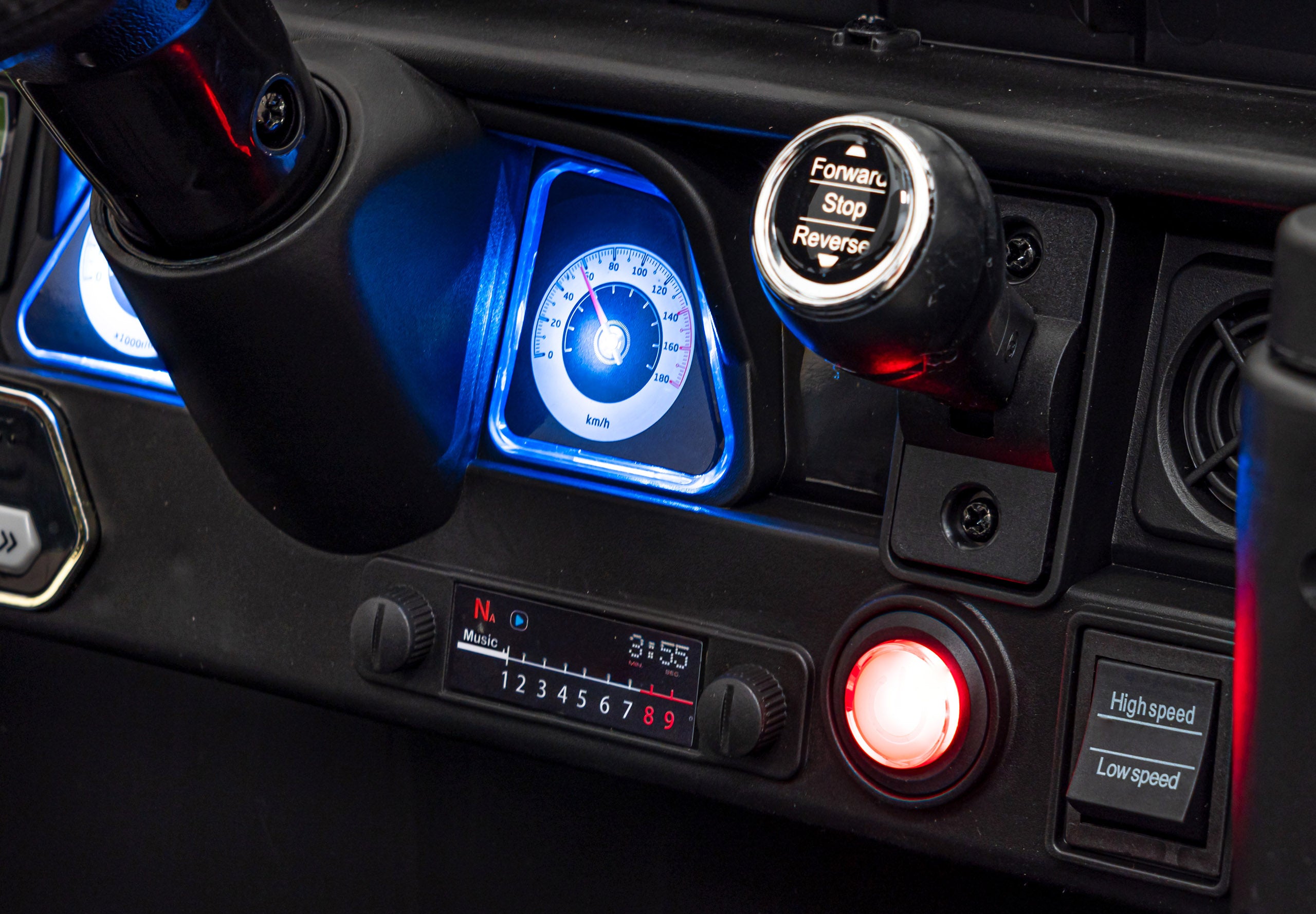 Licencirani auto na akumulator Toyota FJ Cruiser - crni