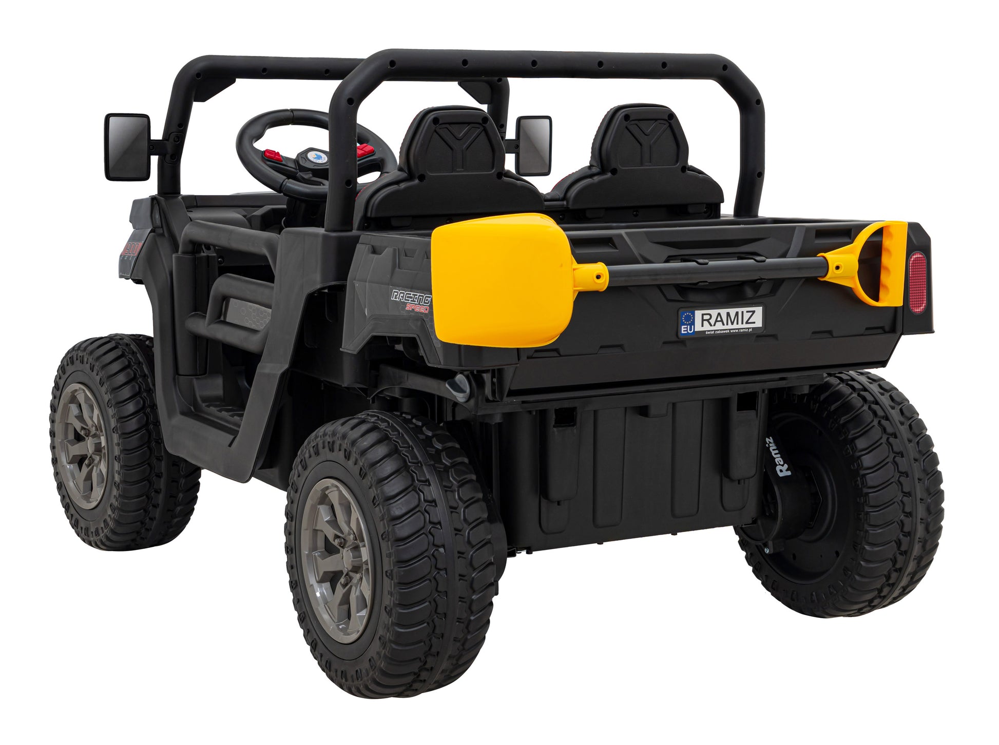 Auto na akumulator Pick-up Speed 900 4x4 - DVOSJED - crni