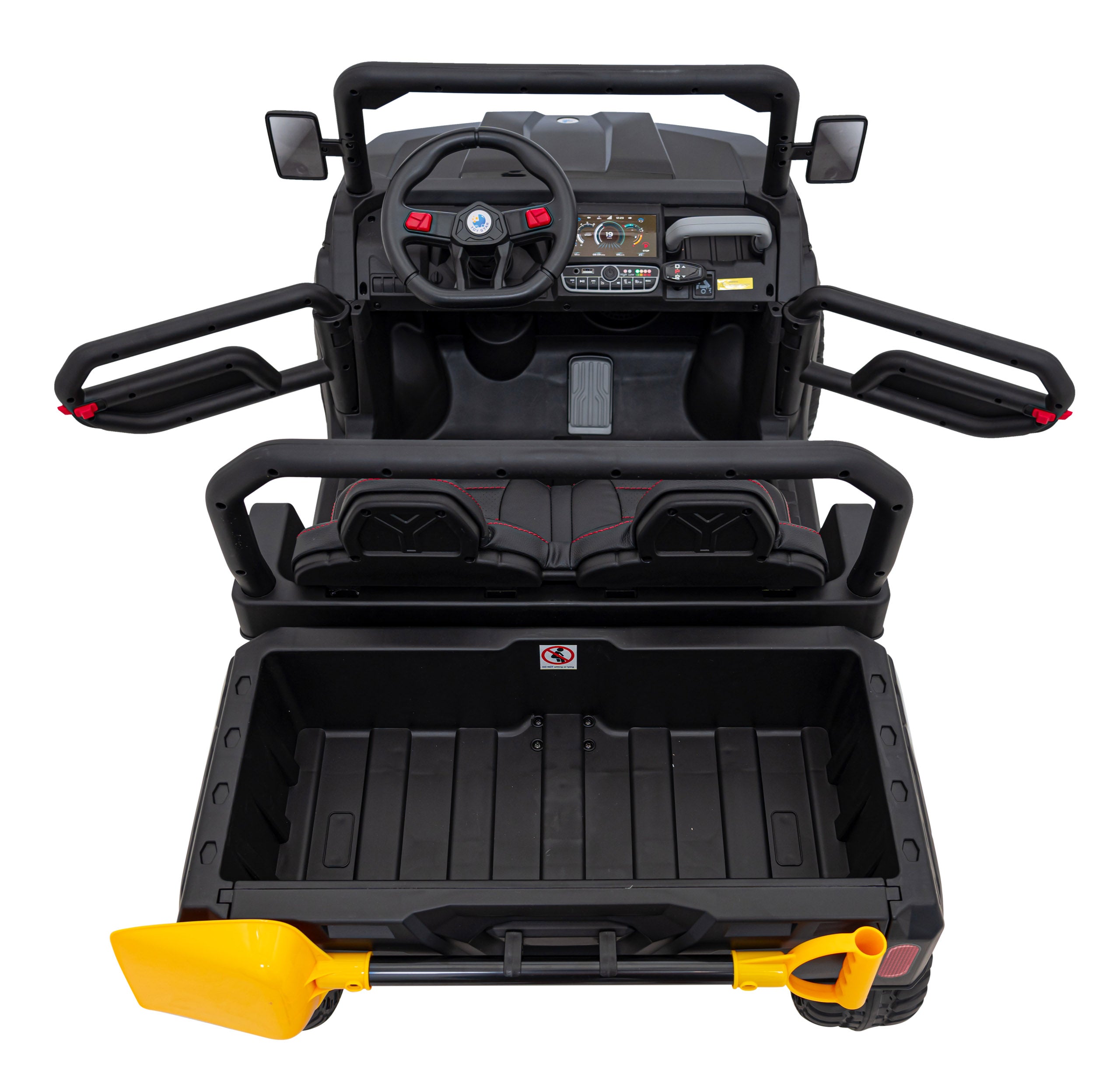 Auto na akumulator Pick-up Speed 900 4x4 - DVOSJED - crni