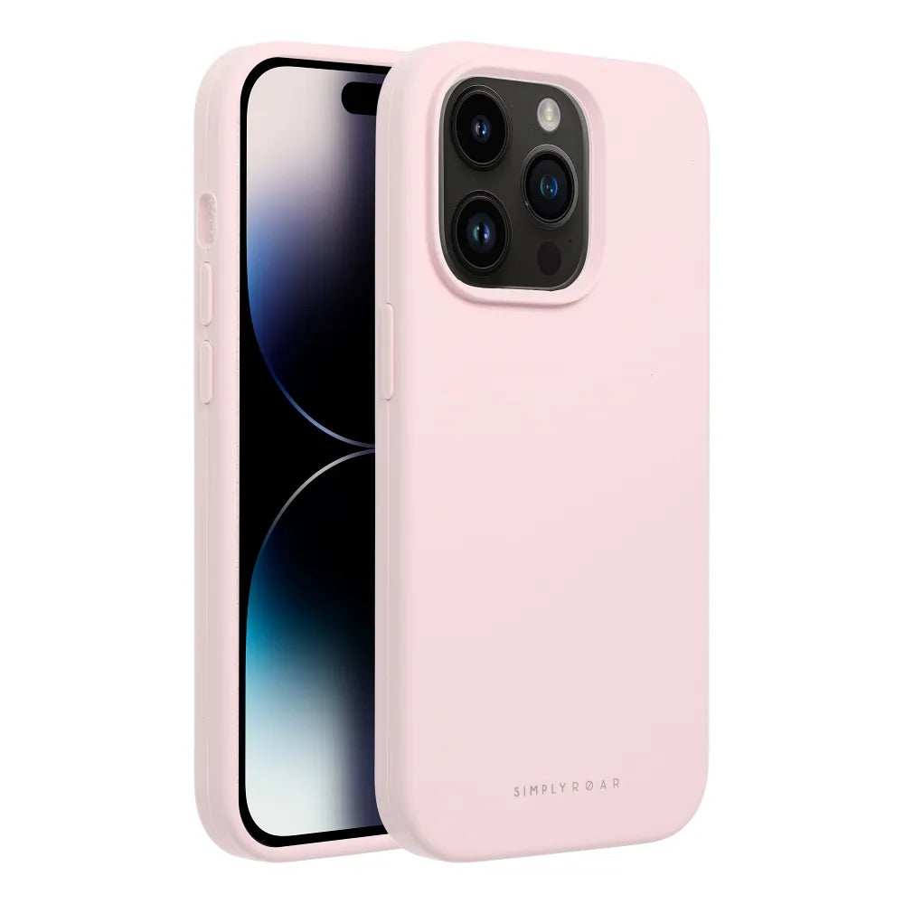 Roar Cloud-Skin maska za iPhone 14 Pro svetlo roza