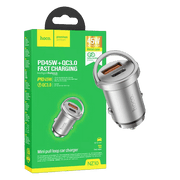 hoco. Auto punjač, brzi, PD45W+QC3.0 - NZ10 Handy