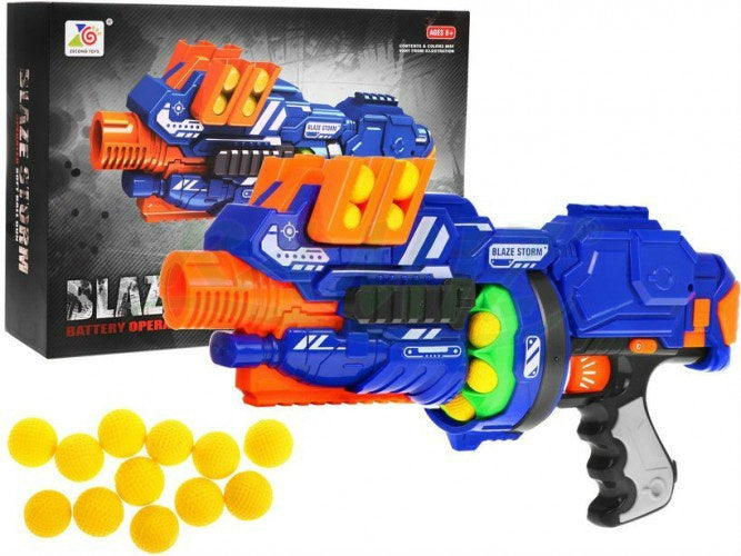 Pištolj za igru Blaze Storm Pistol sa 12 pjenastih metaka
