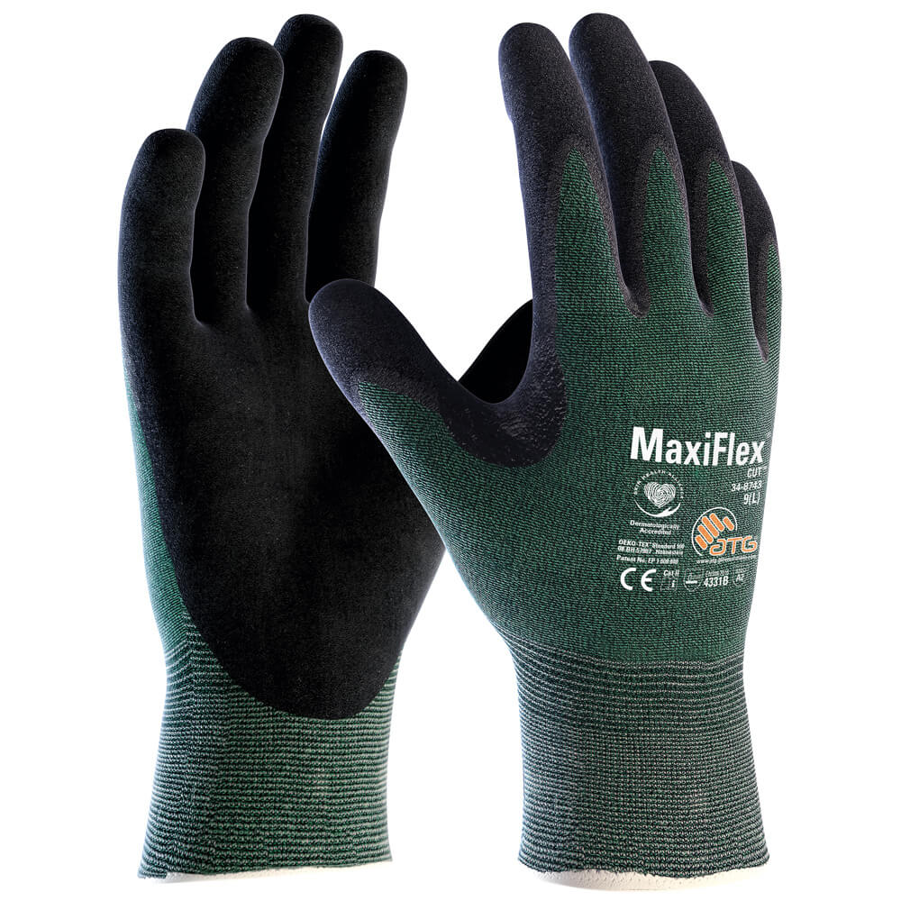 ATG Glove Maxiflex cut 3 Palm Coated