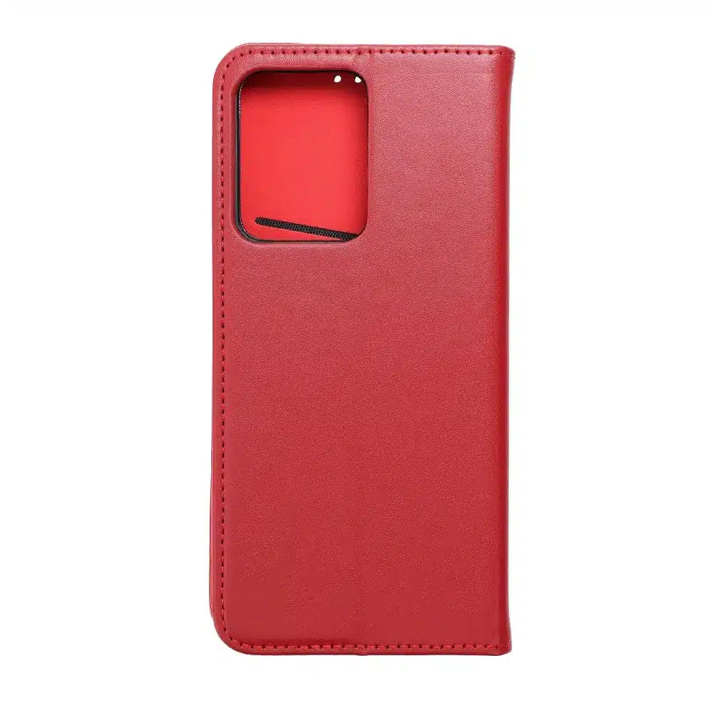 SMART PRO usnjena torbica za XIAOMI Redmi NOTE 12 PRO 5G bordo