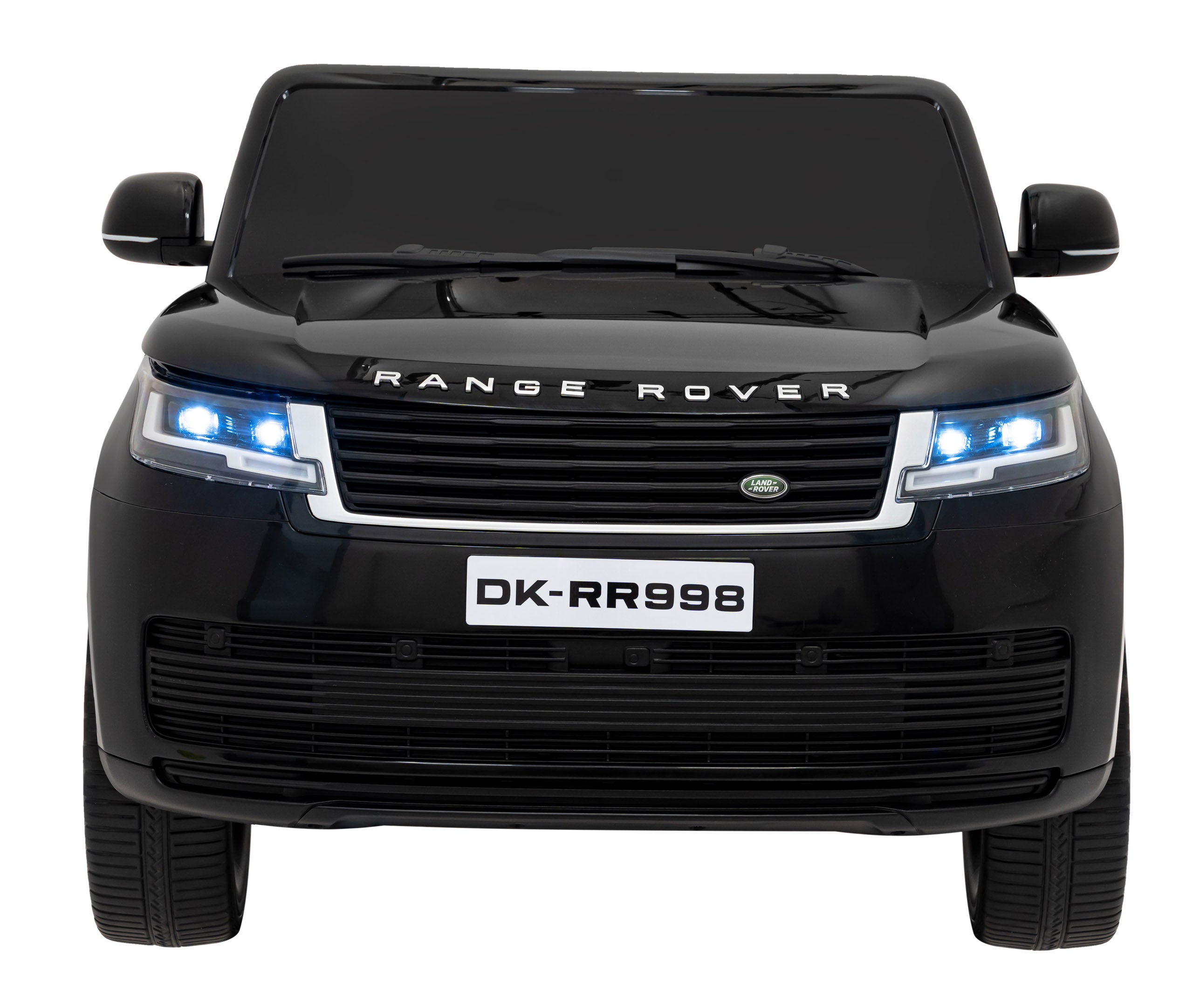 Licencirani auto na akumulator Range Rover SUV Lift 4x4 - DVOSJED - crni