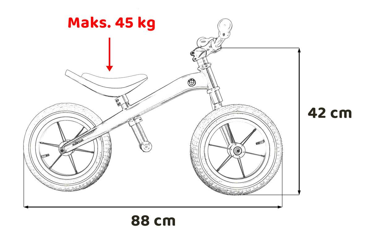 Bicikl bez pedala BMW Rastar