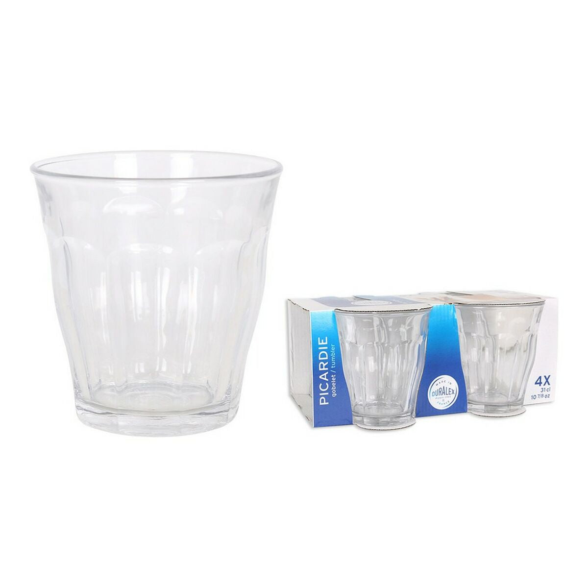 Set Čaša Duralex DXT01213 Kristal 310 ml Providan 4 Dijelova (4 kom.)