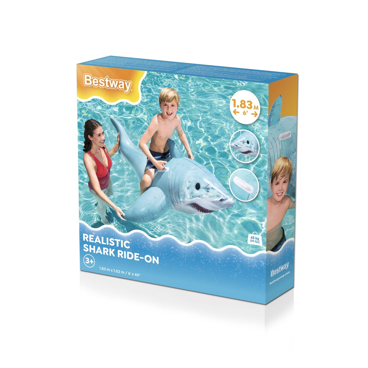 Madrac Shark 183x102cm BESTWAY