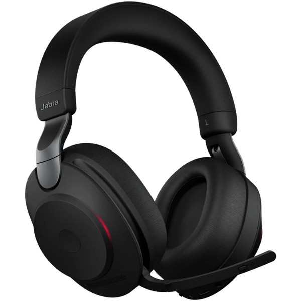 Jabra 28599-999-899 naglavne slušalice i slušalice s ugrađenim mikrofonom Žičano i bežično Obruč za glavu Ured / pozivni centar USB Tip-C Bluetooth Crno