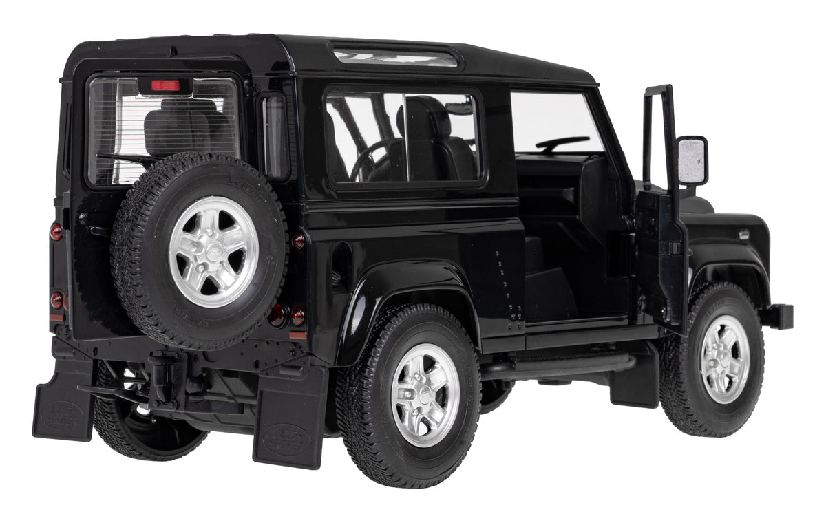 Licencirani auto na daljinsko upravljanje Land Rover Defender 1:14 RASTAR - crni
